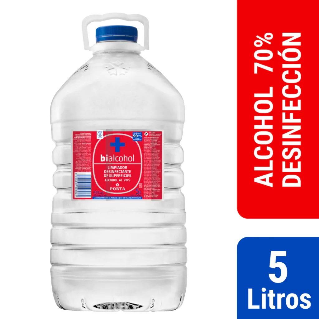 Alcohol al 70% Bidón 5L Bialcohol