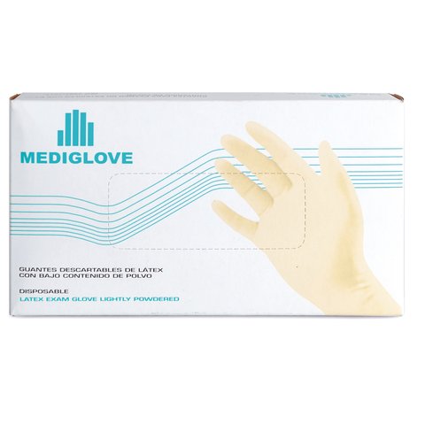 Guantes De Nitrilo Mediglove - Caja x 100 unidades - imagen principal