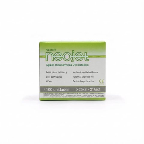 Aguja Hipodérmica  NeoJet - Caja de 100 unidades - vista 1