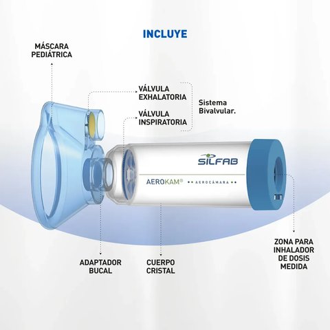 Aerocámara Neonatal Silfab PA07 - vista 2
