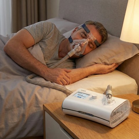 CPAP Yuwell YH-350 - Equipo de Presión Continua - vista 4
