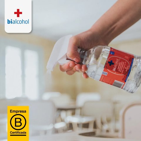 Alcohol al 70% Gatillo 500ml Bialcohol - vista 2