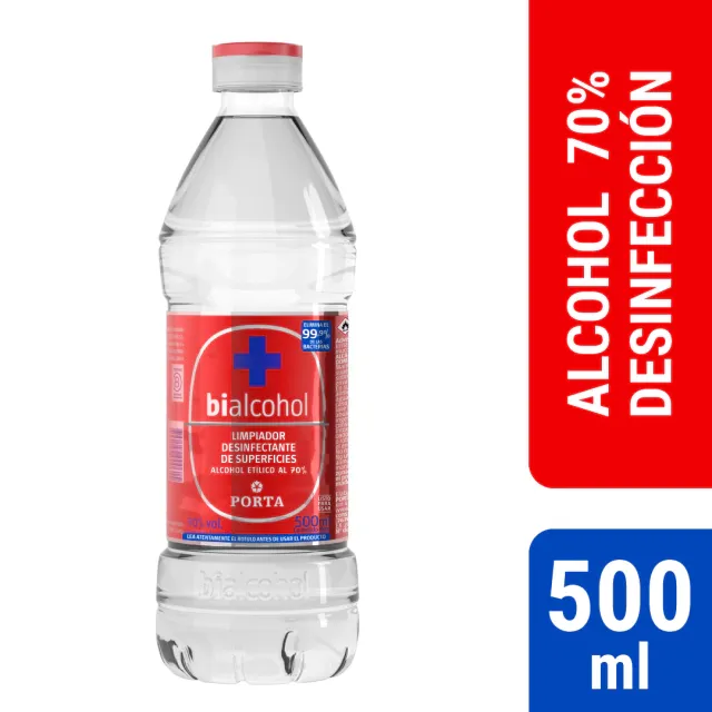 Alcohol al 70% 500ml