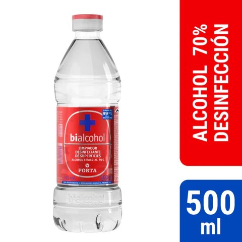 Alcohol al 70% 500ml - imagen principal